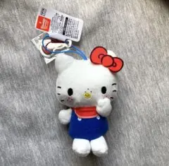 モンチッチ×ハローキティ　おそろいアクリルチャーム付きマスコット