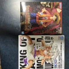 ワンピース フィギュア ルフィ 2種セットのサムネイル
