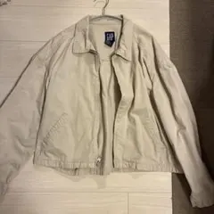 OLD GAP ベージュ コットン ジャンパー Lサイズ