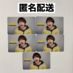 なにわ男子 藤原丈一郎 クリアカード トレカ