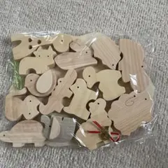 木製動物形状知育玩具 14個入り