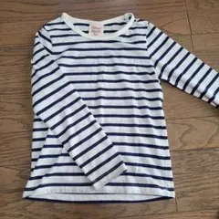 ボーダー　トップス　130
