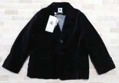 新品　未使用　プチバトー　PETIT BATEAU ベロア　ジャケット　94cm