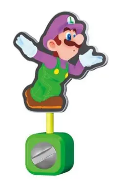スーパーマリオブラザーズ　ワンダーパネルクリップスタンド　２．アワルイージ