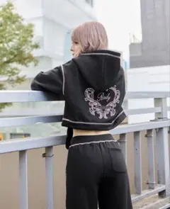 【新品未使用】Rady ハートフレームセットアップ/S/パーカーのみ