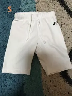 ハーフパンツ　ショートスパッツ　ホワイト　スポーツインナー　S