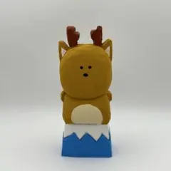 木彫り シカ 置物