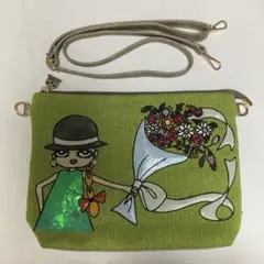 Lyre ライル　terami テラミ　ショルダーバッグ　リタちゃん　グリーン