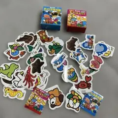 福袋　ギンビス たべっ子どうぶつ たべっ子水族館 シール まとめ売りミニチュアのサムネイル
