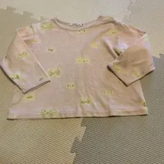 ミナ ペルホネン hana hane 蝶プリント 長袖Tシャツ カットソーのサムネイル