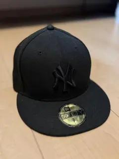 New Era 59FIFTY ブラック キャップ 7 5/8 - メルカリ