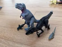 タカラトミー アニア アニアキングダム ティラノサウルス　インドラプトル　セット