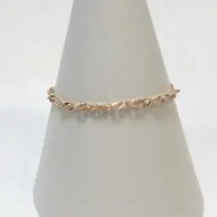 美品☆SIENA ROSE☆ K10 ひし形ソロモンリング 11号 最終値下げ - メルカリ