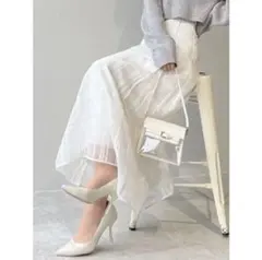 リゼクシー♡シアーチェックフレアスカート