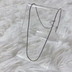 【新品】シンプル ネックレス シルバー 重ね付け ユニセックス