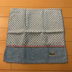LACOSTE ハンカチ チェック柄