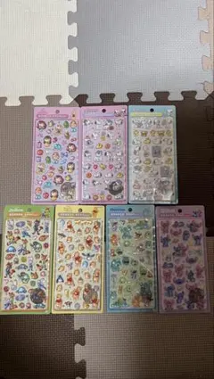 【正規品】ボンボンドロップシール 7枚まとめ売り ディズニー スヌーピー