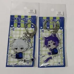 ブルーロック 凪誠士郎 御影玲王 連結アクリルキーホルダー 猫 ねこ