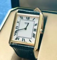 【希少: 箱・説明書付】SEIKO メンズタンク　ゴールド×クラシック×ローマンのサムネイル