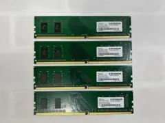 ADATA DDR4-2400 8GB×2枚 16GB メモリー動作品 DIMM - メルカリ