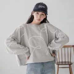 ローリーズファーム／エンブロイダリーウラケプルオーバー