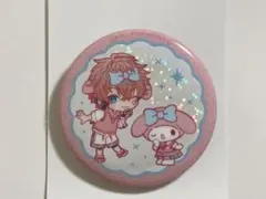 サンリオ oriens 赤城ウェン 缶バッジ