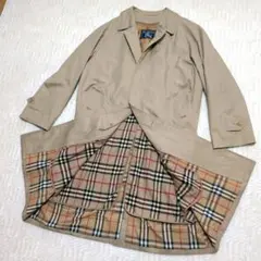 BURBERRYS バーバリーズ ステンカラーコート ノバチェック ライナー付