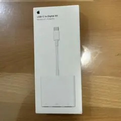 Apple USB-C toDigital AV Multiportアダプター