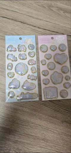 キラッとプクプクエアーシール　すみっコぐらし　２枚セット