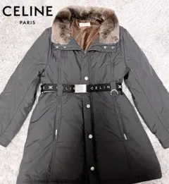 CELINE セリーヌ 子供用 コート ダウンジャケット ホワイト CELINE セリーヌ ダウンジャケット (CELINE/ダウンジャケット