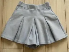 UNIQLO KIDS プリーツスカート風　パンツ　ライトブルー　110cm