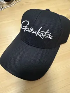 【新品未使用】がまかつ Gamakatsu フィッシングキャップ 帽子 黒のサムネイル