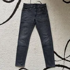 UNIQLO ダークグレー スリムフィットデニム　２８インチ　ユニクロ