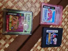 ゲームボーイカラー ソフト 3点セット