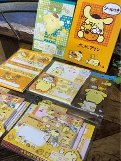 未使用 ポムポムプリン レターセット サンリオ まとめ売り セット