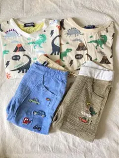 クレードスコープ　ハーフパンツ　Tシャツ　セット90 110