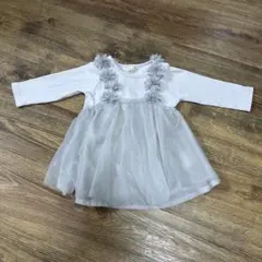 petitmain チュールドレス ロンパース　80