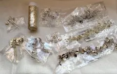 SHEIN ヘアアクセサリー ＆ピアス まとめ売り 8点