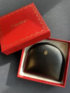 【新品未使用】Cartier マストライン コインケース 小銭入れ ブラック