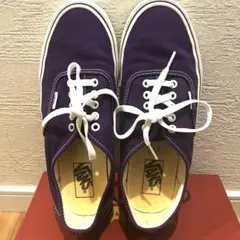 VANS オーセンティック パープル スニーカー