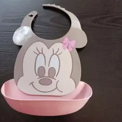 ミニーマウス エプロン ピンク