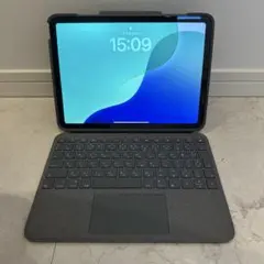 iPad Air 4 64GB ロジクール Folio Touchキーボード