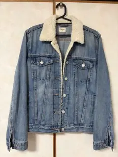 GAP ボアデニムジャケット M