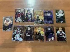 鬼滅の刃　ウエハース　クリアカード　9枚セット　R SR