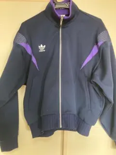 アディダス　トラックジャケット　デサント　刺繍ロゴ　adidas　90s