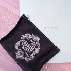 新品未使用ティファニーデニムポーチ（ティファニーワンダー展）