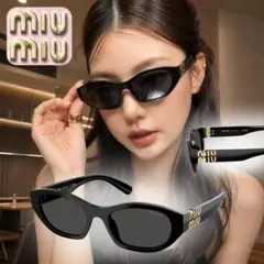 ミュウミュウ MIU MIU サングラス ブラック MUA03S 新品未使用のサムネイル