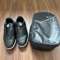 NIKE ゴルフシューズ BOA ブラック　シューズケース付きのサムネイル