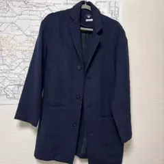 ITEMS URBAN RESEARCH ネイビー ウールコート 38