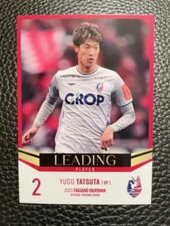 2025 ファジアーノ岡山 直筆サインカード 立田悠悟 2025年最新】立田悠悟の